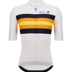 Maglia Le Vrai Santini x K-WAY - Bianco