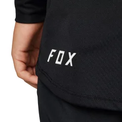 Maglia manica lunga bambino Fox Ranger - Nero
