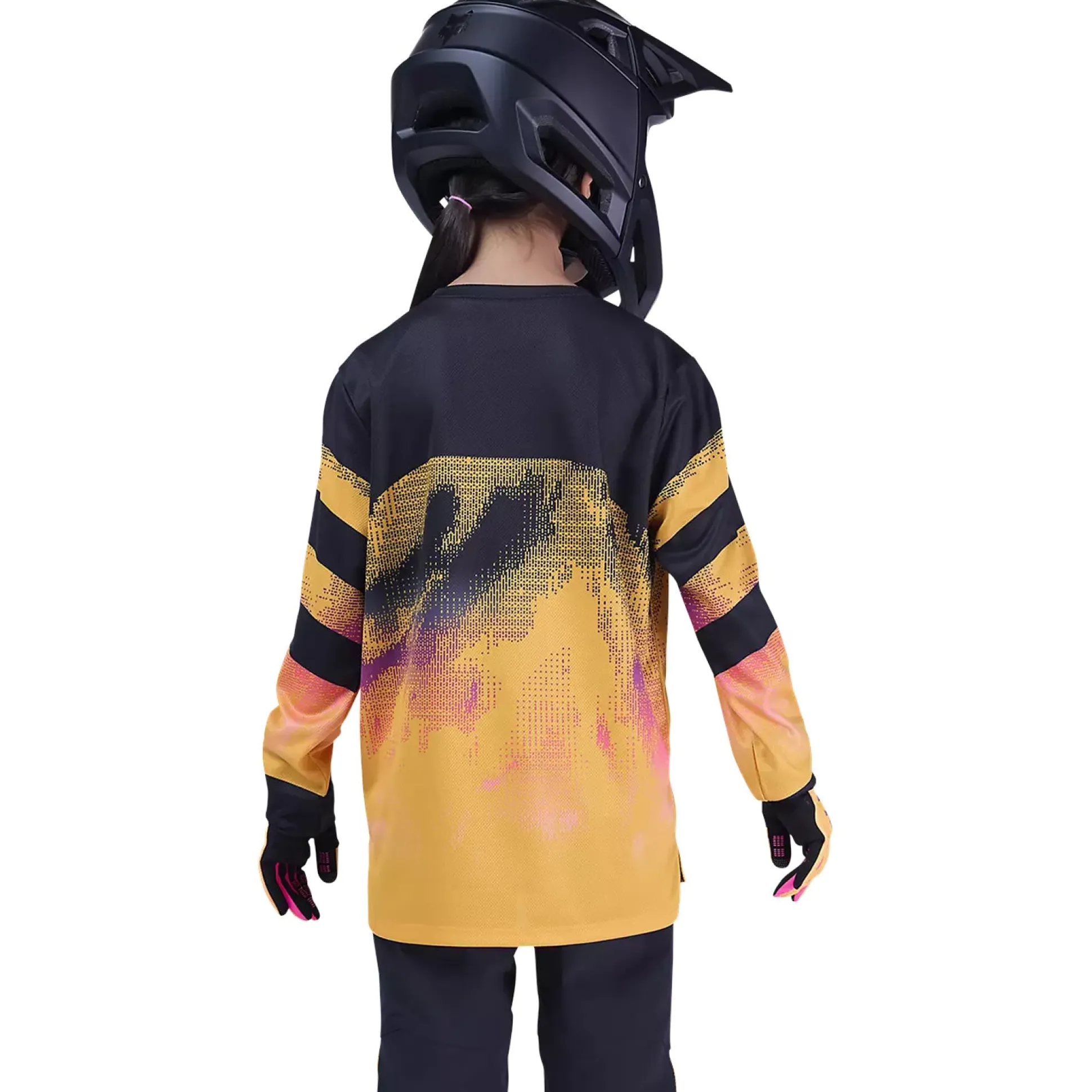 Maglia manica lunga bambino Fox Ranger Kairos - Arancio