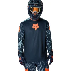 Maglia manica lunga bambino Fox Ranger Image Print - Blu