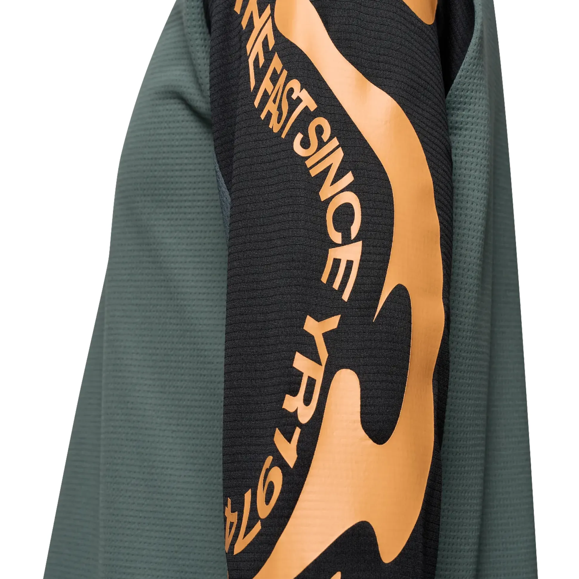 Maglia manica lunga bambino Fox Defend Creation - Verde