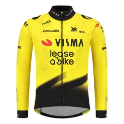 Maglia maniche lunghe bambino Team Visma Lease a bike 2026