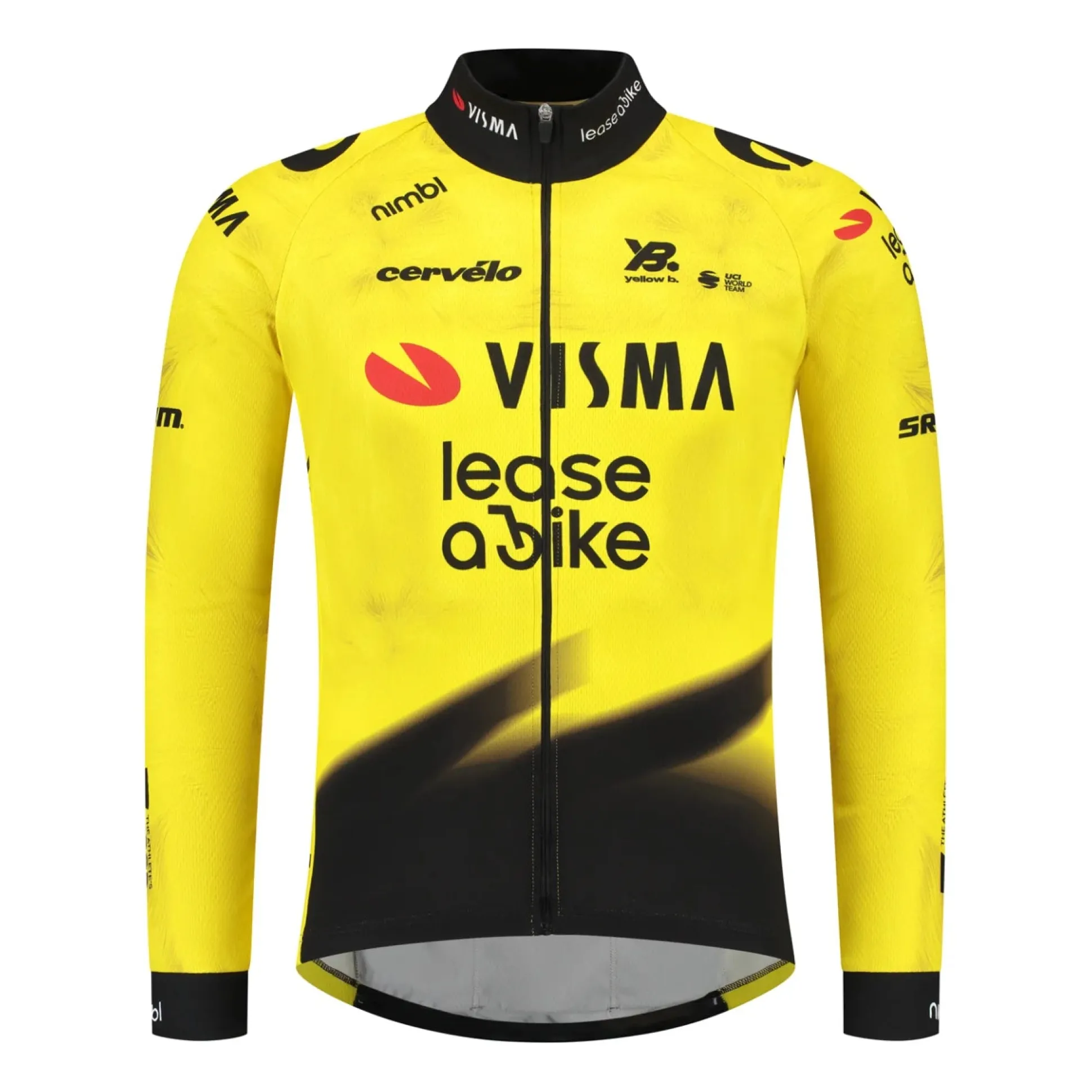 Maglia maniche lunghe bambino Team Visma Lease a bike 2026