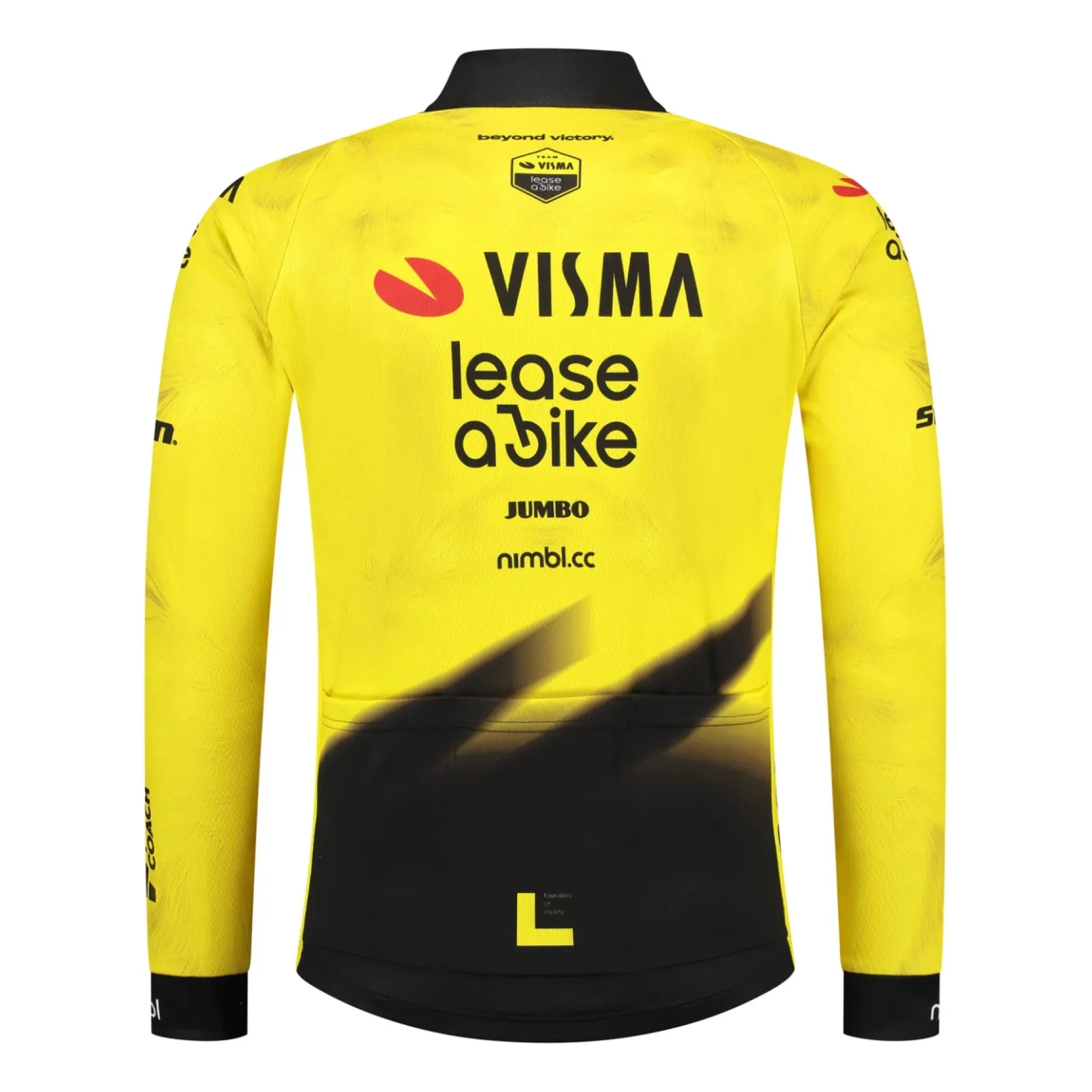Maglia maniche lunghe bambino Team Visma Lease a bike 2026