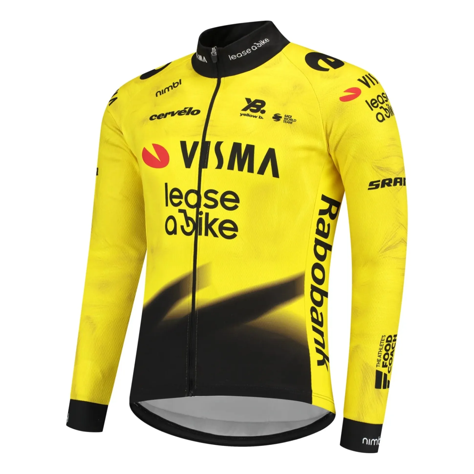 Maglia maniche lunghe bambino Team Visma Lease a bike 2026