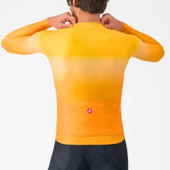 Maglia maniche lunghe Castelli UPF - Arancio