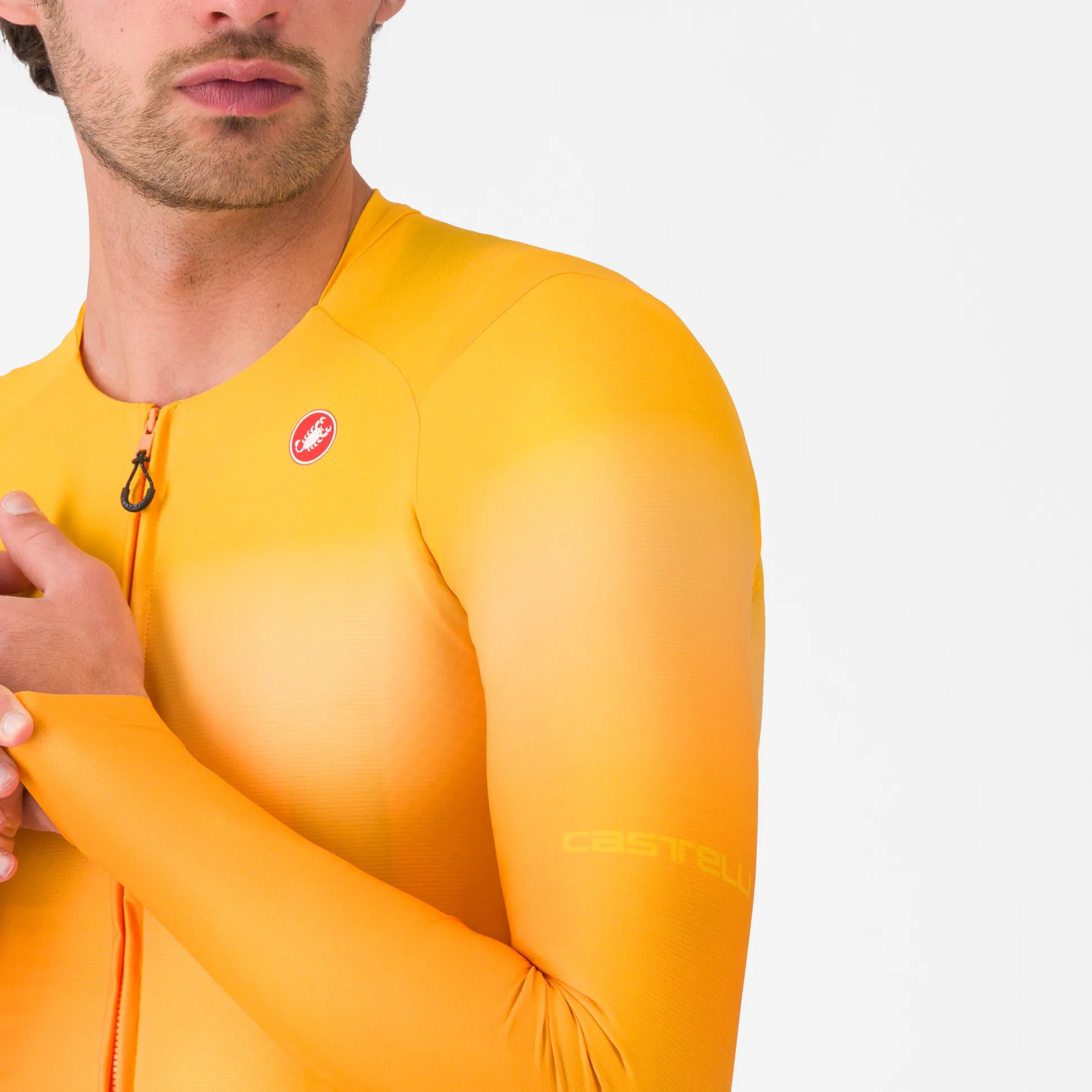 Maglia maniche lunghe Castelli UPF - Arancio