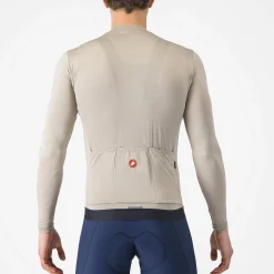 Maglia maniche lunghe Castelli Espresso - Beige