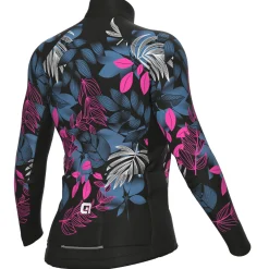 Maglia maniche lunghe donna Ale PRR Green Garden - Nero