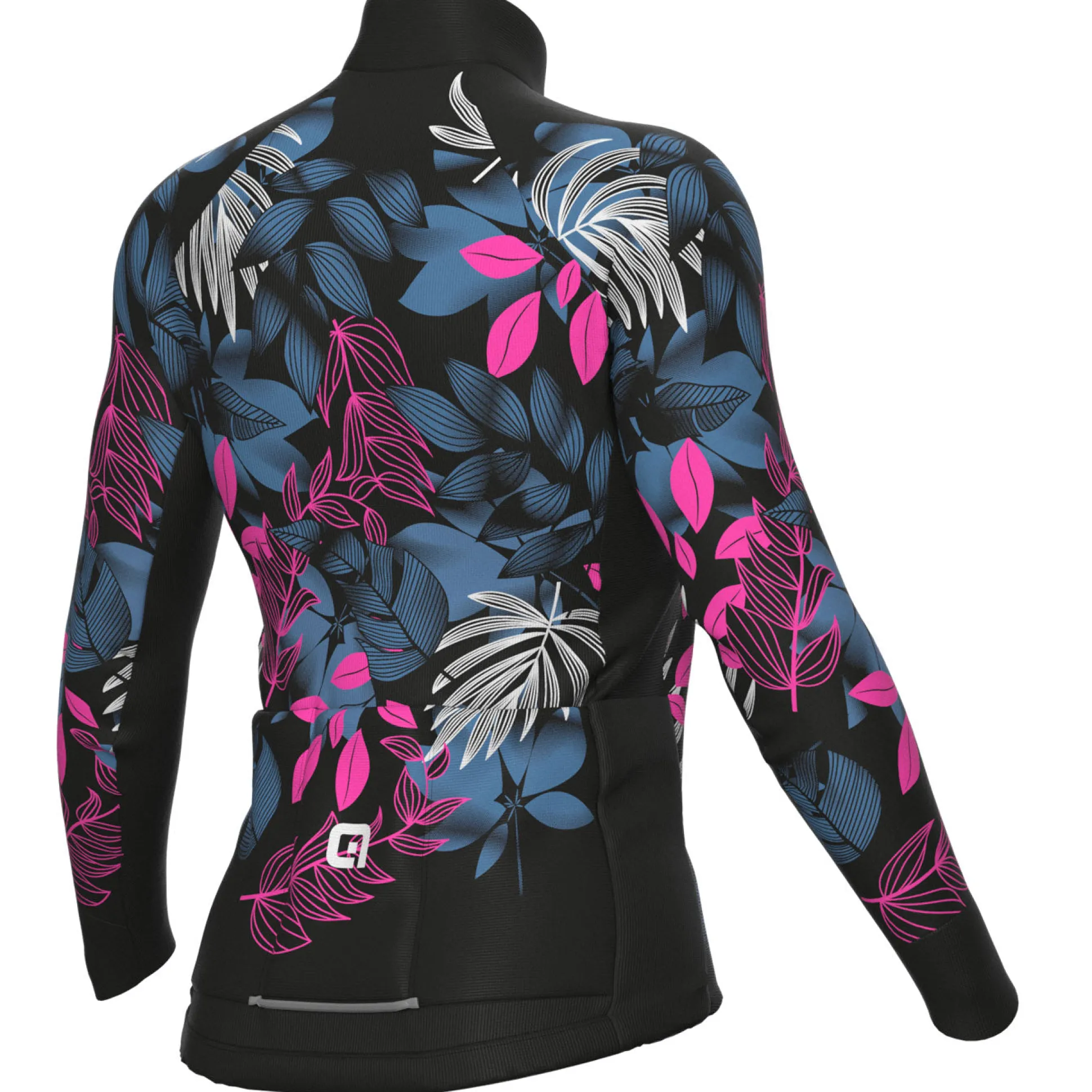 Maglia maniche lunghe donna Ale PRR Green Garden - Nero