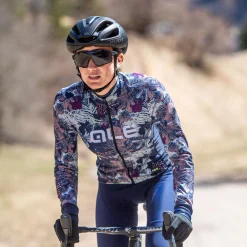Maglia maniche lunghe donna Ale PRR Amazzonia - Viola