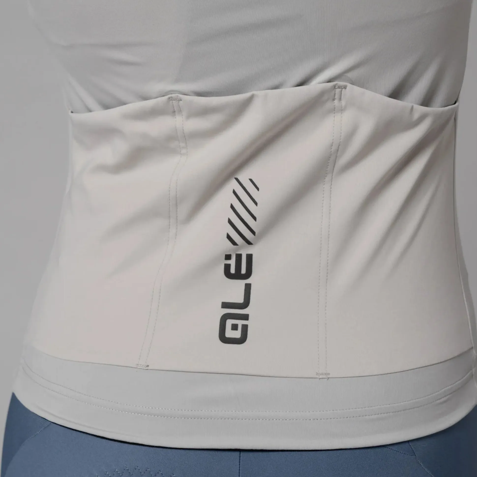 Maglia maniche lunghe donna Ale Pragma Color block - Grigio