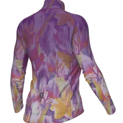 Maglia maniche lunghe donna Ale PR-E Jardin - Viola