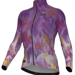 Maglia maniche lunghe donna Ale PR-E Jardin - Viola