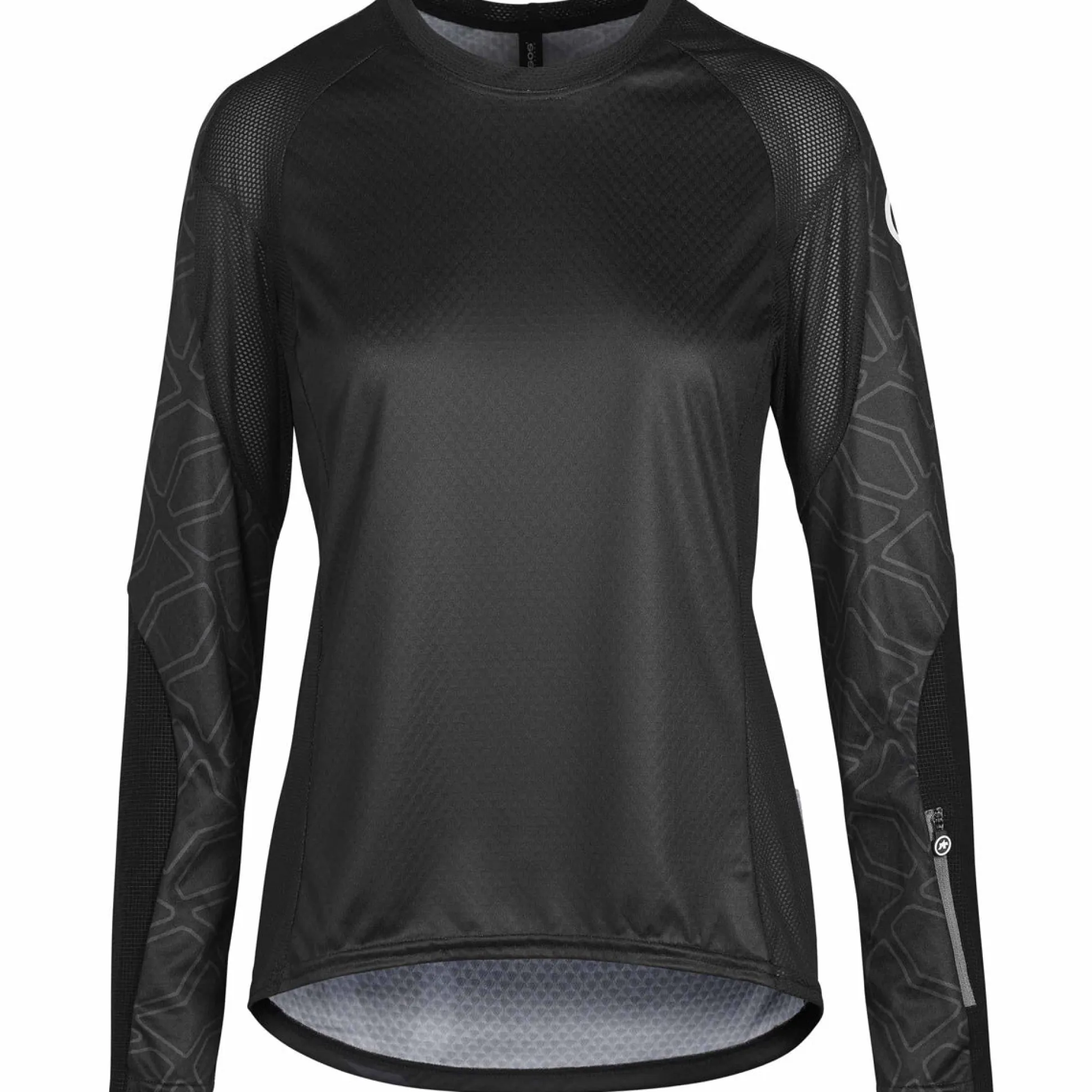 Maglia maniche lunghe donna Assos Trail - Nero