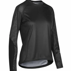 Maglia maniche lunghe donna Assos Trail - Nero