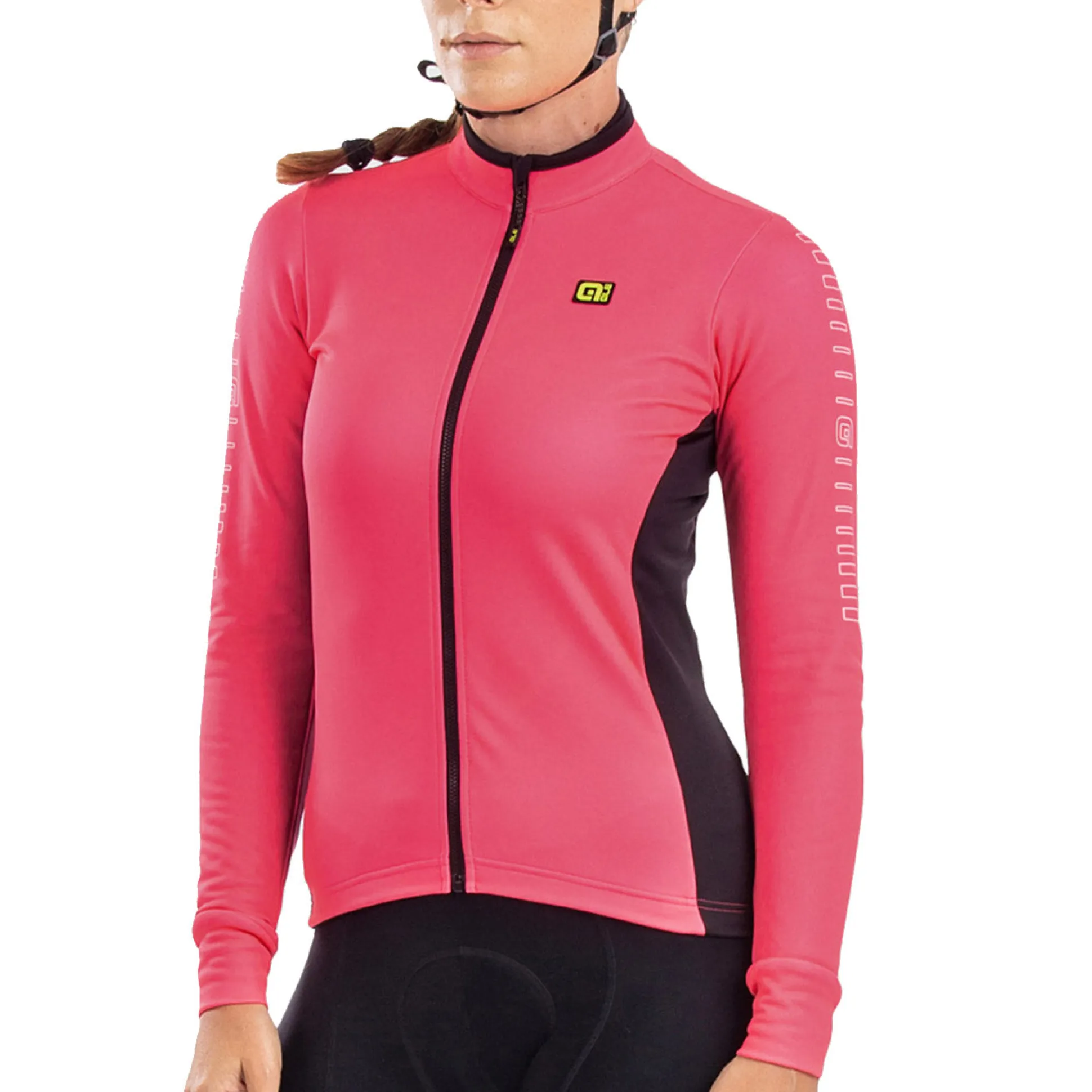 Maglia maniche lunghe donna Ale Solid Fondo - Rosa