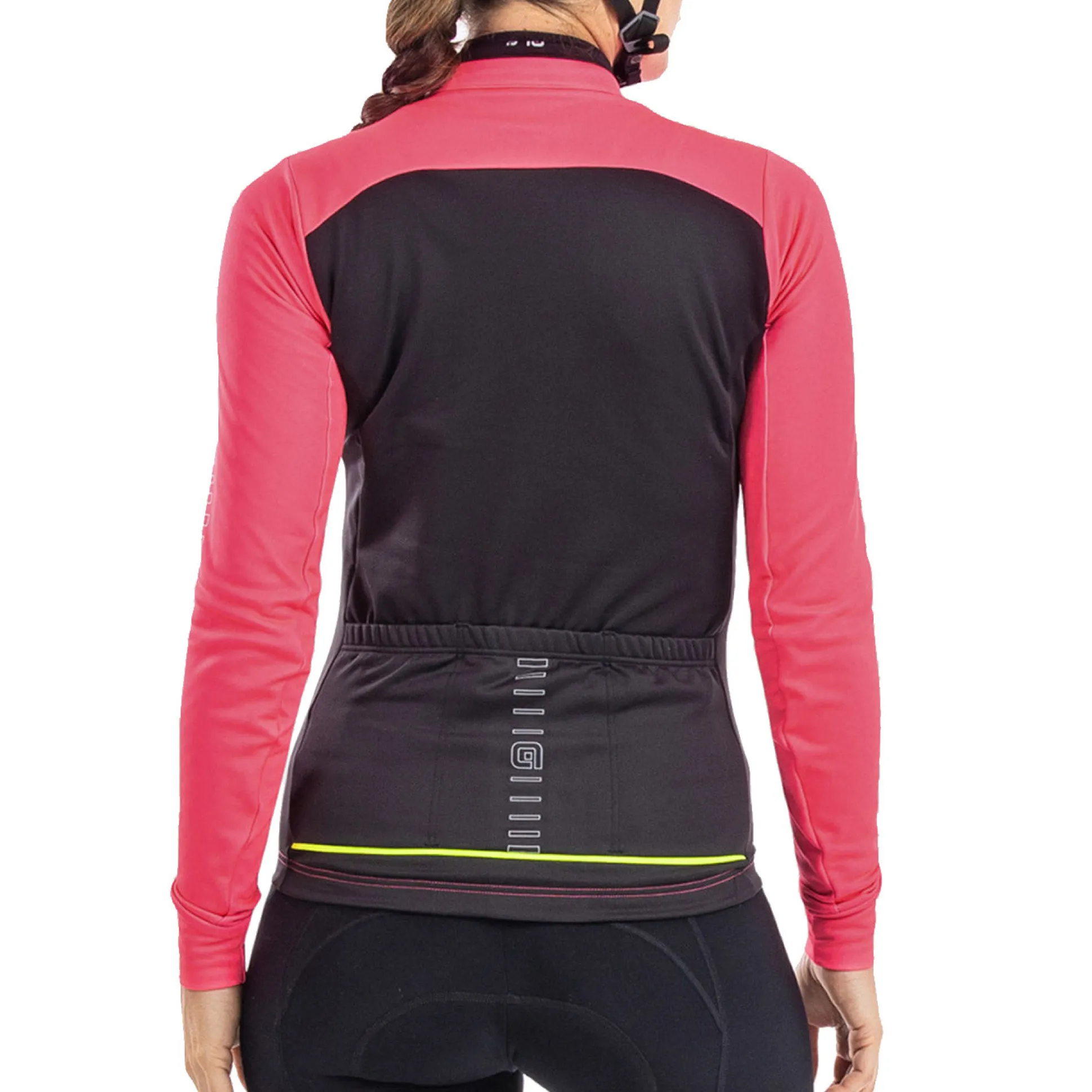 Maglia maniche lunghe donna Ale Solid Fondo - Rosa