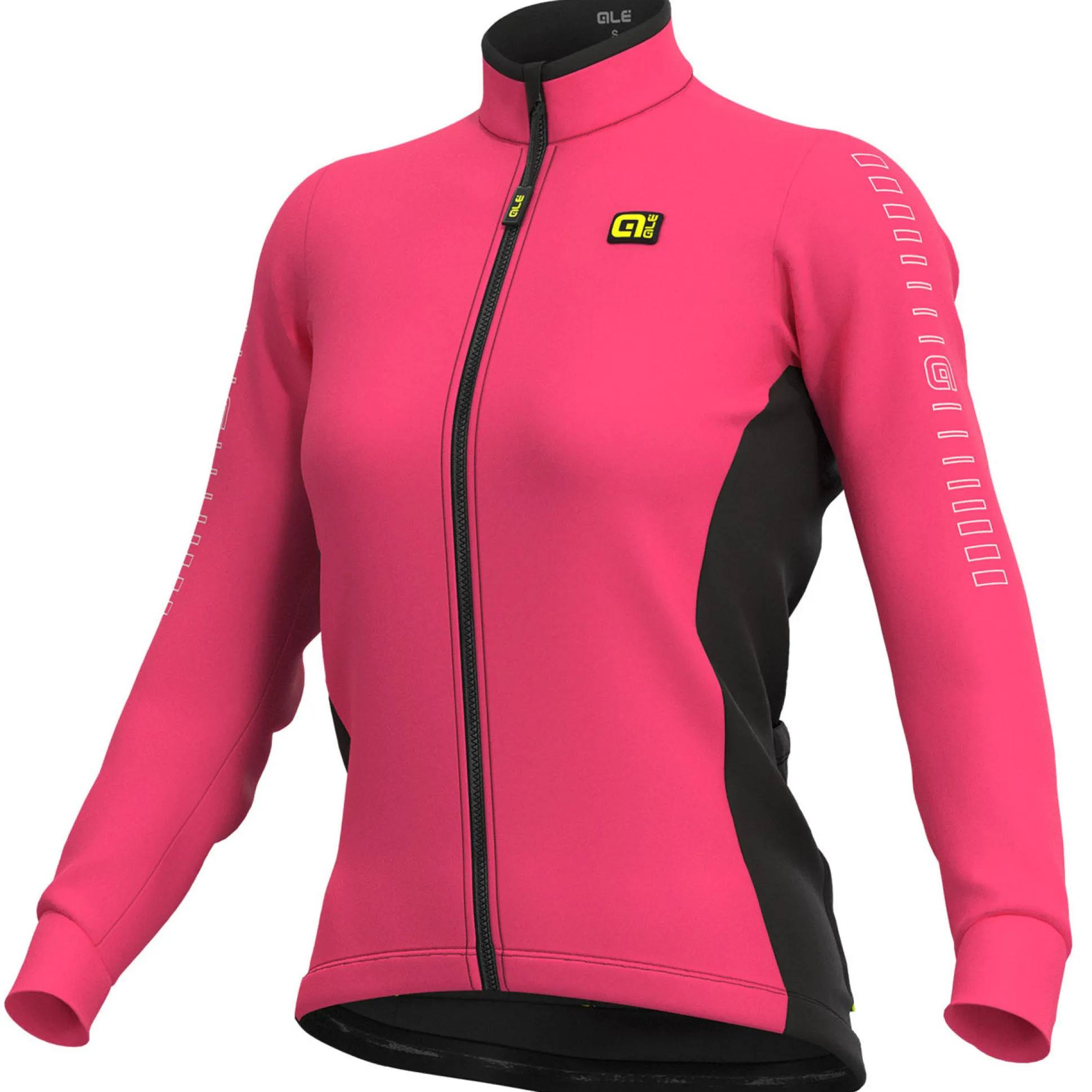 Maglia maniche lunghe donna Ale Solid Fondo - Rosa