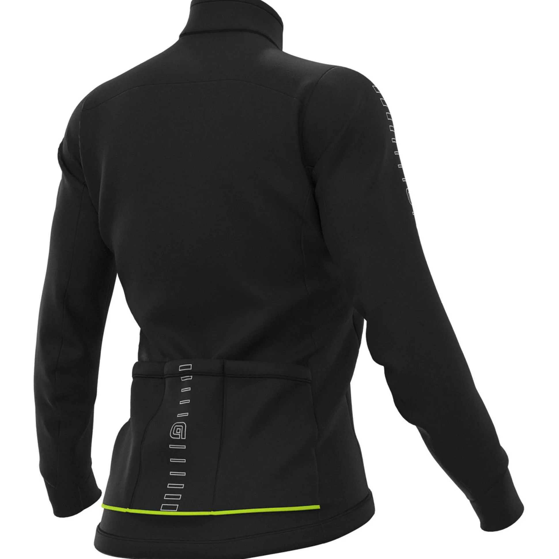 Maglia maniche lunghe donna Ale Solid Fondo - Nero