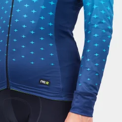 Maglia maniche lunghe donna Ale PRR Stars - Azzurro