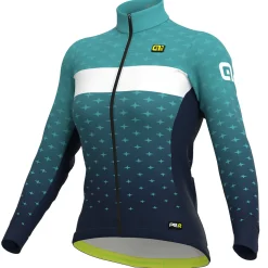 Maglia maniche lunghe donna Ale PRR Stars - Azzurro