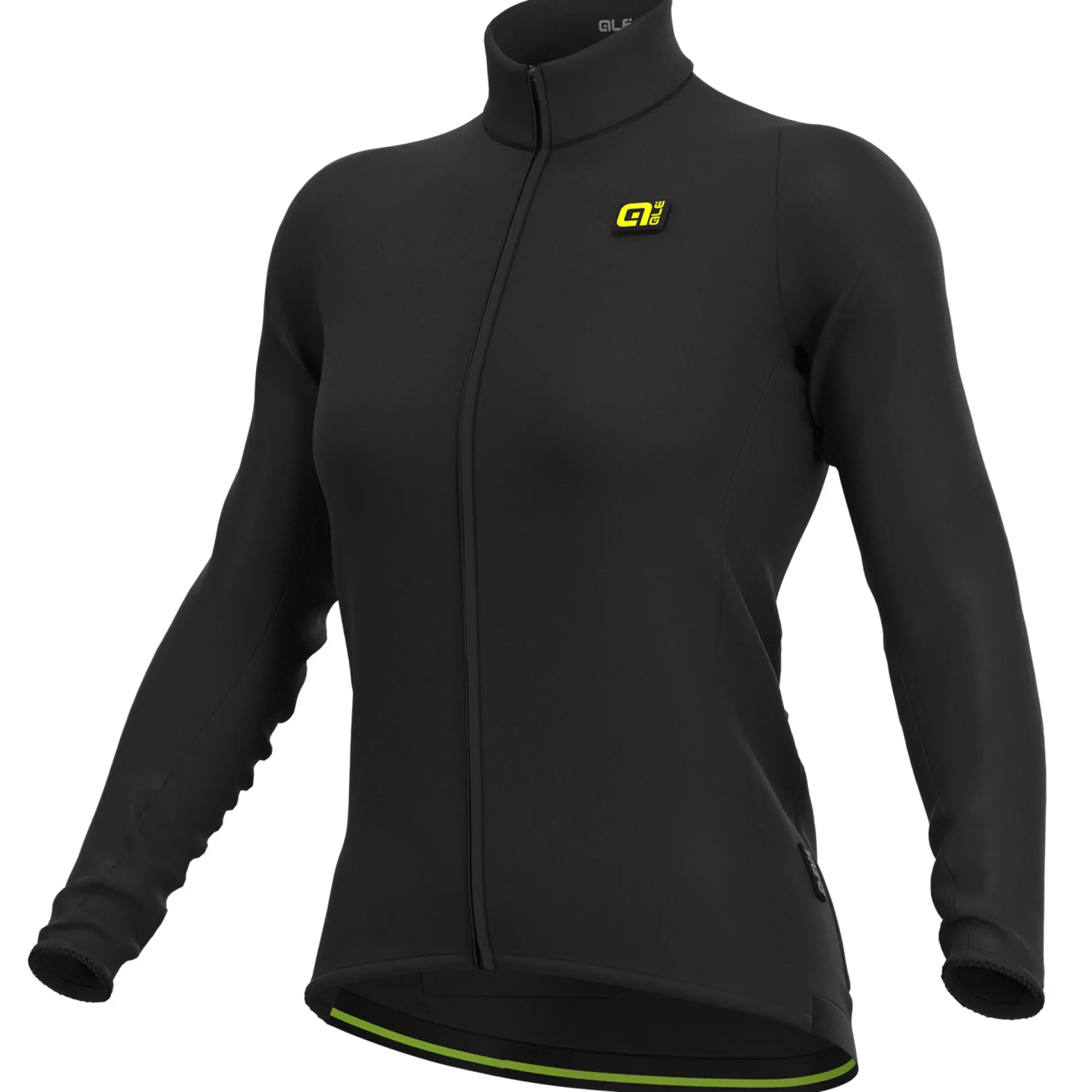 Maglia maniche lunghe donna Ale R-EV1 Warm Race - Nero