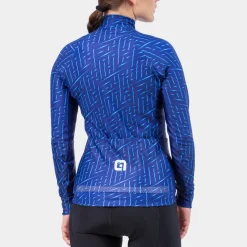 Maglia maniche lunghe Donna Ale PRR Green Bolt - Blu