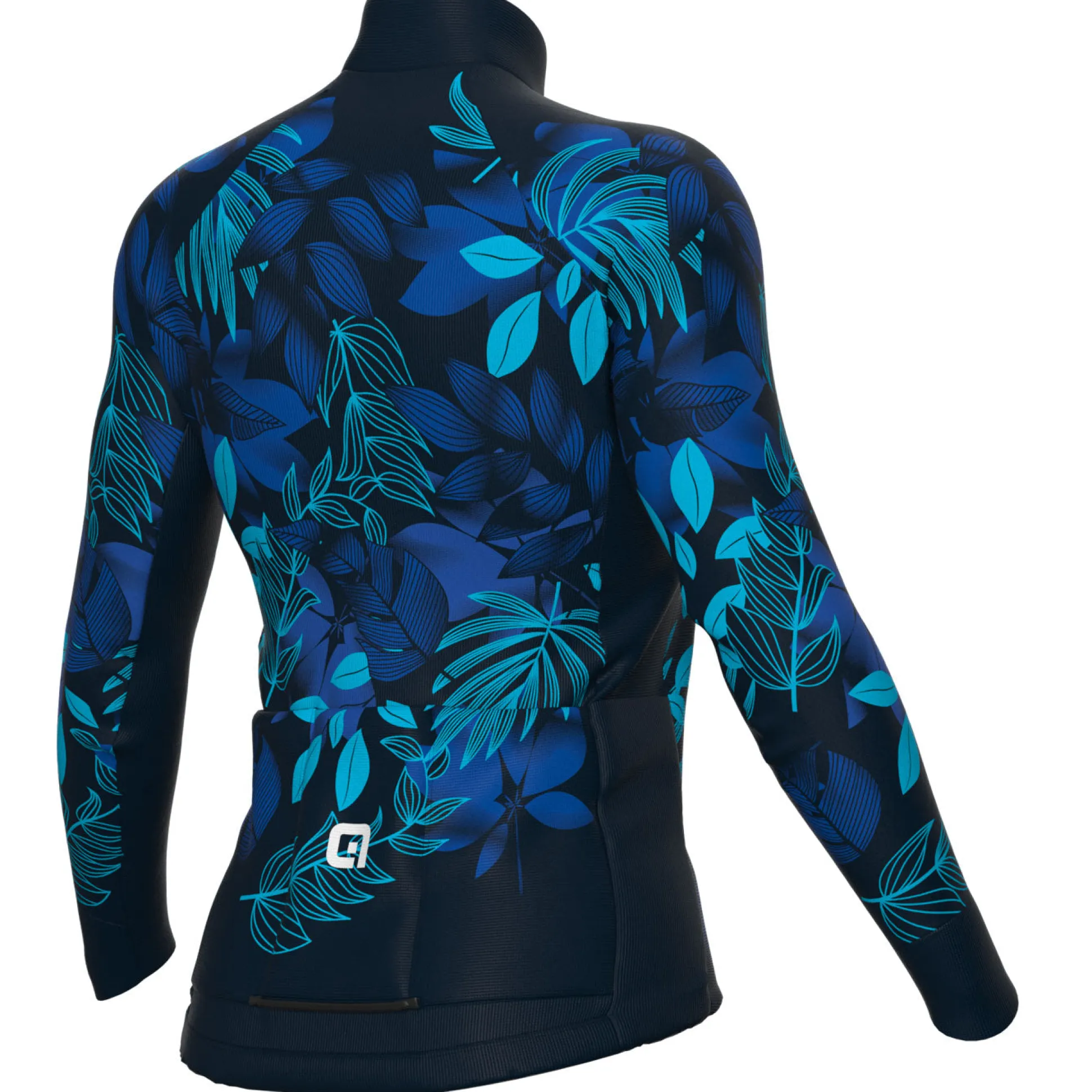 Maglia maniche lunghe donna Ale PRR Green Garden - Blu