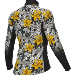 Maglia maniche lunghe donna Ale PRR Hibiscus - Giallo