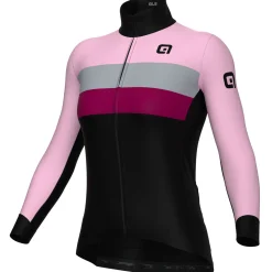 Maglia maniche lunghe donna Ale Off Road Gravel Chaos - Rosa