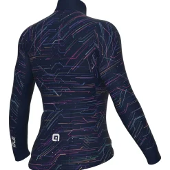 Maglia maniche lunghe donna Ale PR-E Byte - Blu
