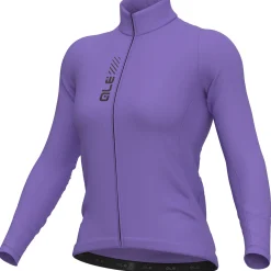 Maglia maniche lunghe donna Ale Pragma Color Block - Lilla