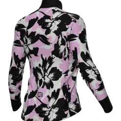 Maglia maniche lunghe donna Ale PR-E Flower - Rosa