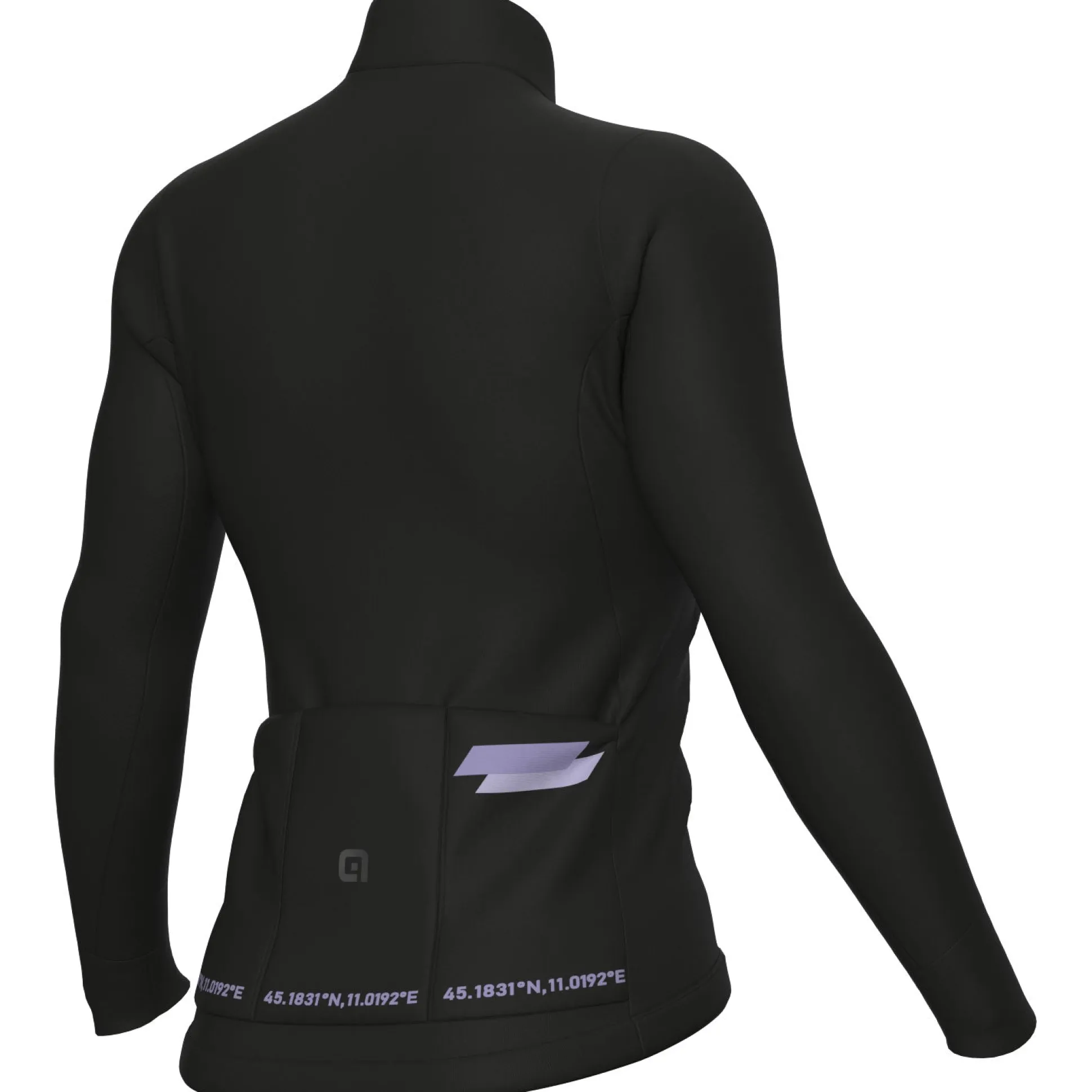 Maglia maniche lunghe donna Ale PR-E Follow Me - Nero