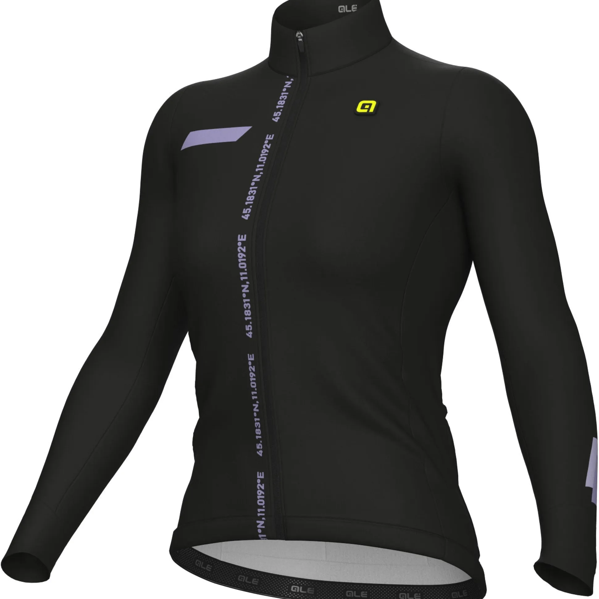 Maglia maniche lunghe donna Ale PR-E Follow Me - Nero