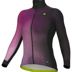 Maglia maniche lunghe donna Ale PR-S Circus - Fucsia