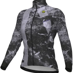 Maglia maniche lunghe donna Ale PR-E Icy - Nero