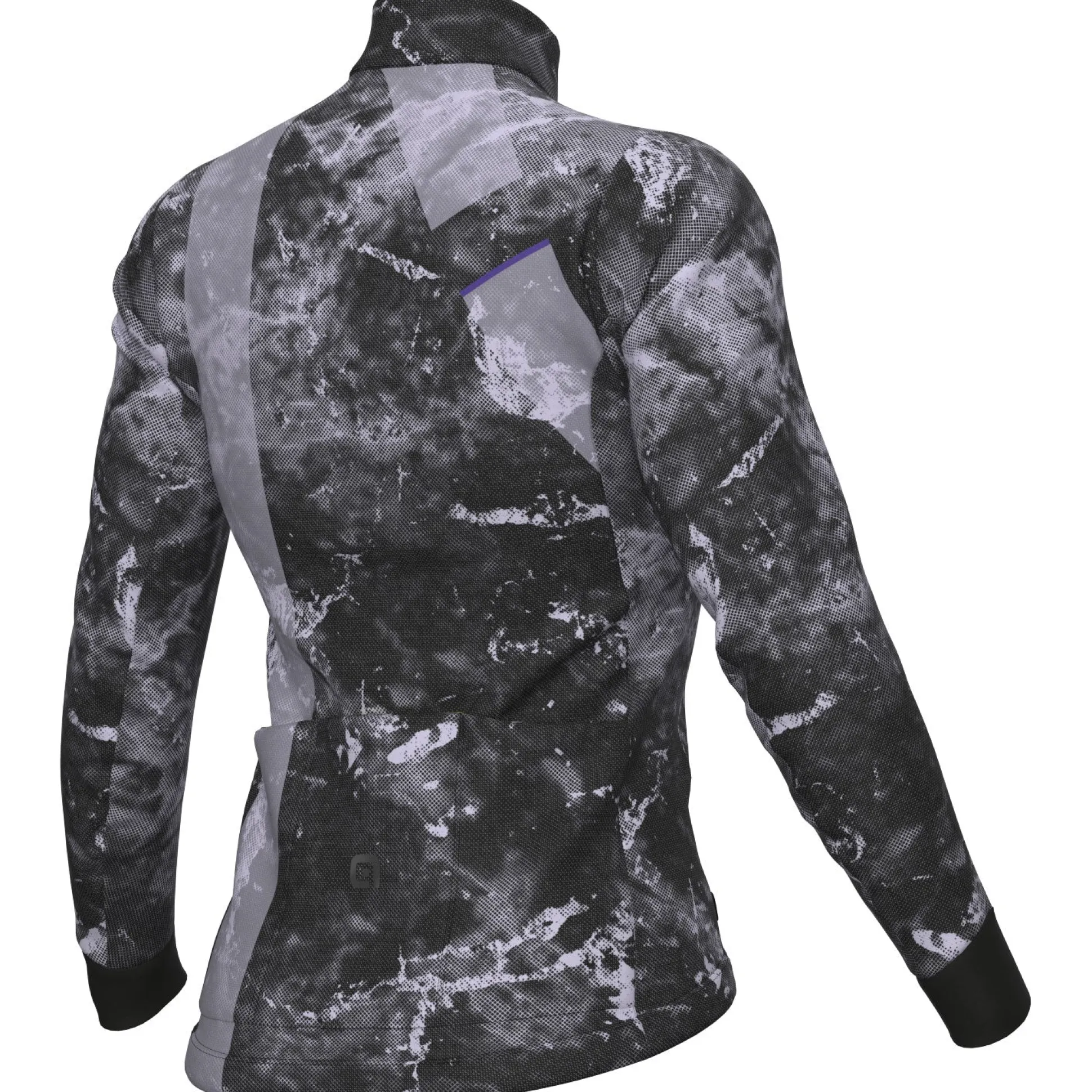 Maglia maniche lunghe donna Ale PR-E Icy - Nero