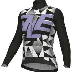 Maglia maniche lunghe donna Ale PR-E Multiverso - Nero