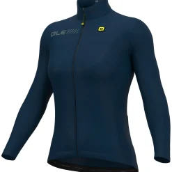 Maglia maniche lunghe donna Ale Solid Fondo 2.0 - Blu