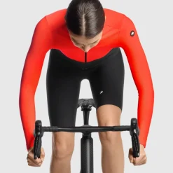 Maglia maniche lunghe donna Assos DYORA R Spring Fall LS S11 - Rosso