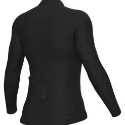 Maglia maniche lunghe donna Ale Pragma Color block - Nero nero