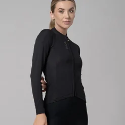 Maglia maniche lunghe donna Ale Pragma Color block - Nero nero