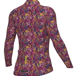 Maglia maniche lunghe donna Ale Pragma Flowery - Rosa