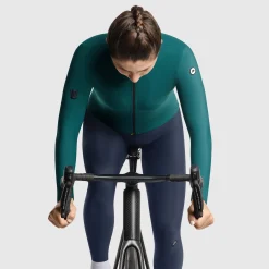 Maglia maniche lunghe donna Assos Uma GT Spring Fall C2 - Verde scuro