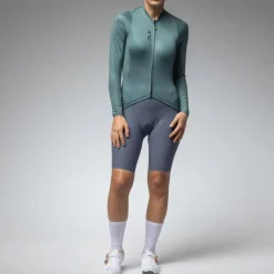 Maglia maniche lunghe donna Ale Pragma Color Block - Verde