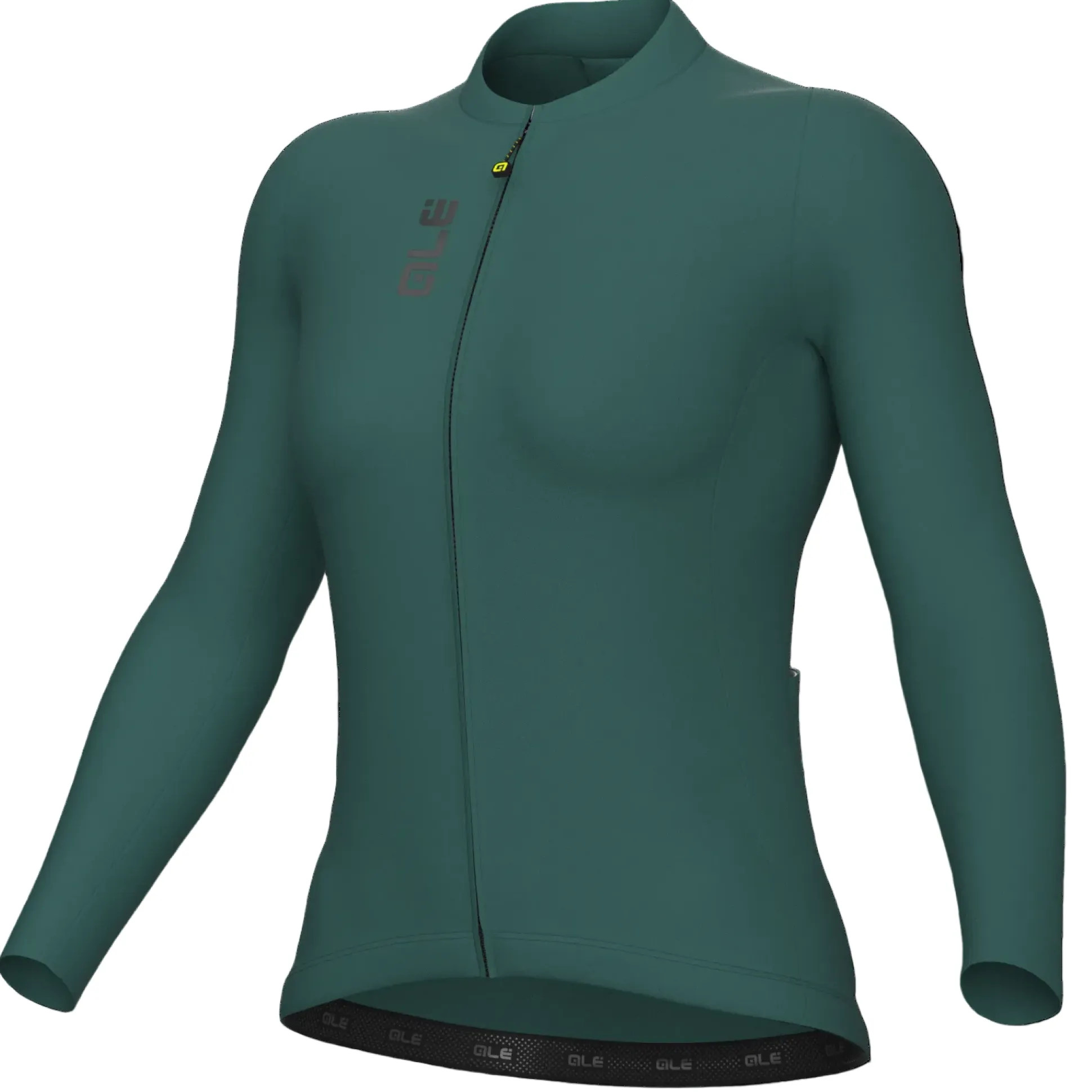 Maglia maniche lunghe donna Ale Pragma Color Block - Verde