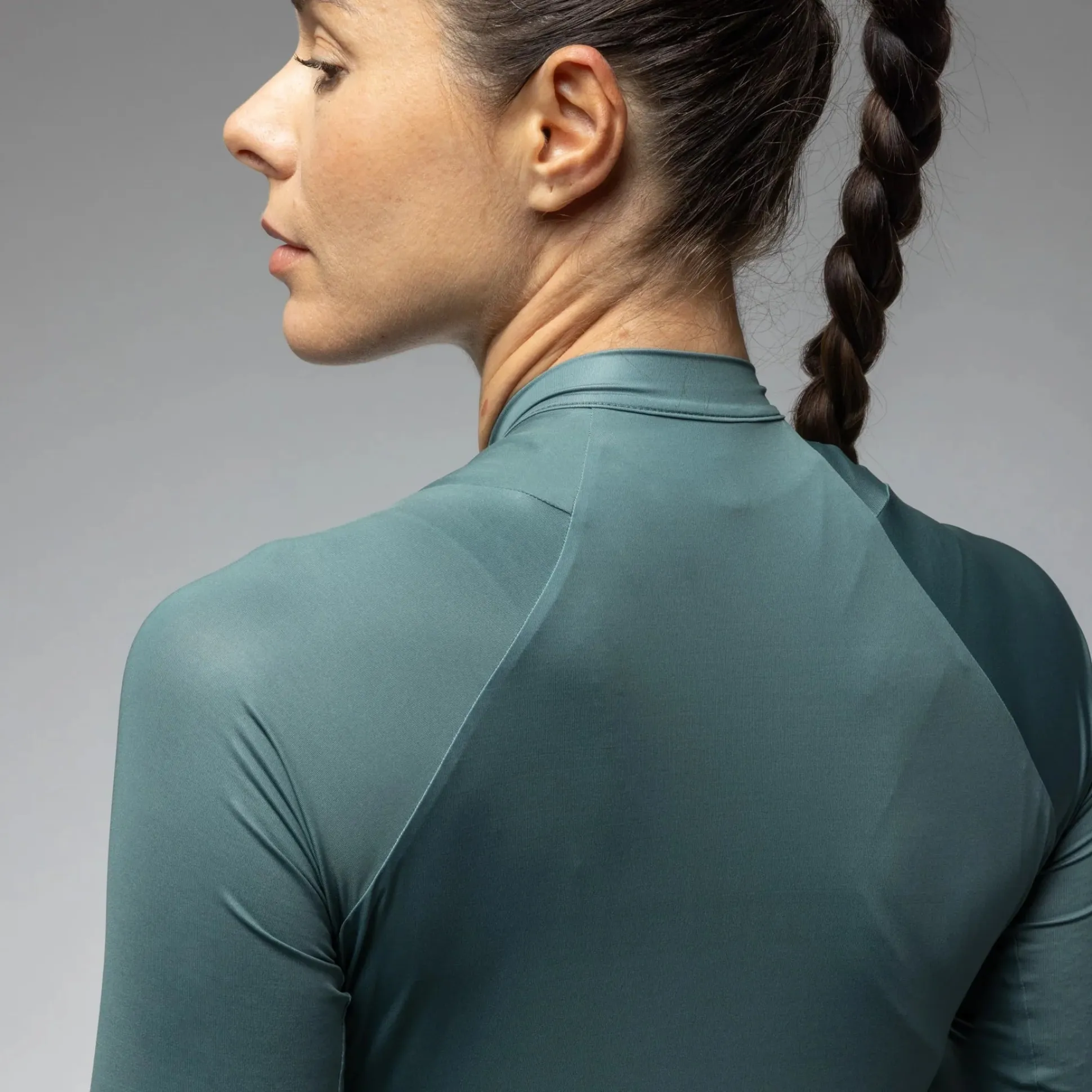Maglia maniche lunghe donna Ale Pragma Color Block - Verde