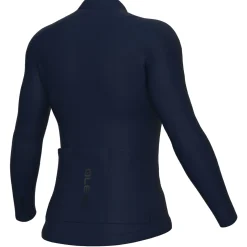Maglia maniche lunghe donna Ale Pragma Color Block - Blu scuro